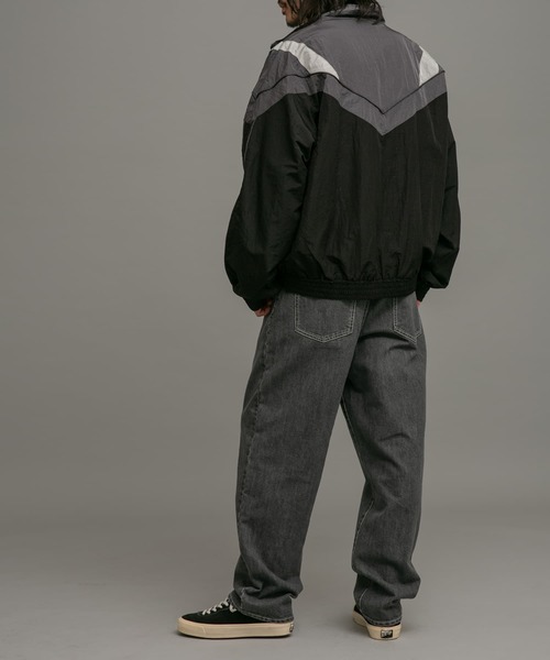 URBAN RESEARCH Sonny Label(アーバンリサーチサニーレーベル)の「『ユニセックス』GEM SPORTSWEAR NYLON TRACK JACKET(ナイロンジャケット・レディース・グリーン系その他/ブラック系その他・SMALL/MEDIUM/LARGE)」の18枚目の写真