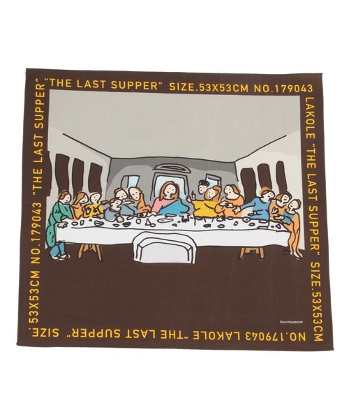 LAKOLE（ラコレ）の「[世界の名作]バンダナ / 139280（バンダナ/スカーフ・レディース・その他3/その他1/その他2/その他4・FREE）」の6枚目の写真