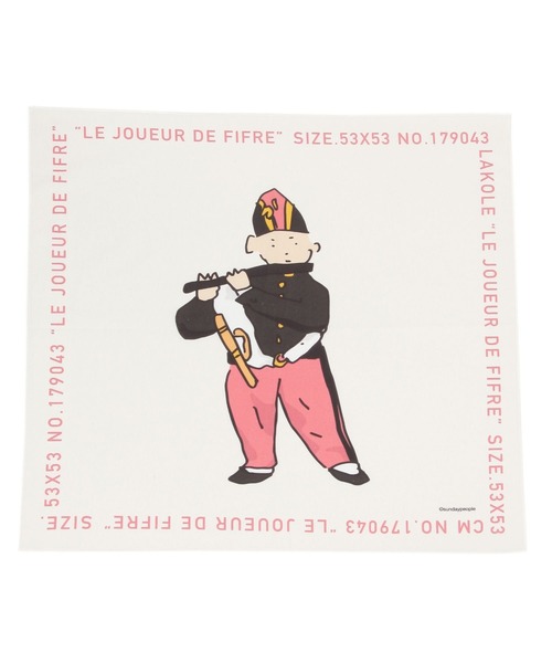 LAKOLE（ラコレ）の「[世界の名作]バンダナ / 139280（バンダナ/スカーフ・レディース・その他3/その他1/その他2/その他4・FREE）」の7枚目の写真