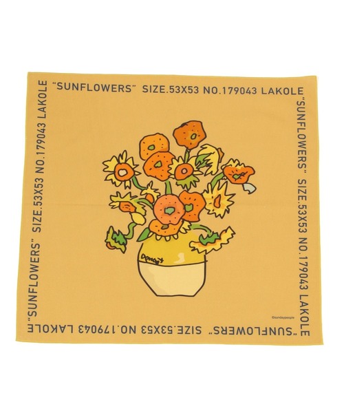 LAKOLE（ラコレ）の「[世界の名作]バンダナ / 139280（バンダナ/スカーフ・レディース・その他3/その他1/その他2/その他4・FREE）」の8枚目の写真