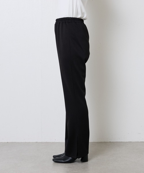 COLLAGE GALLARDAGALANTE（コラージュガリャルダガランテ）の「イージーセミフレアパンツ（その他パンツ・レディース・ブラック・FREE）」の12枚目の写真