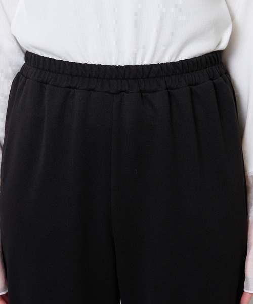 COLLAGE GALLARDAGALANTE（コラージュガリャルダガランテ）の「イージーセミフレアパンツ（その他パンツ・レディース・ブラック・FREE）」の14枚目の写真