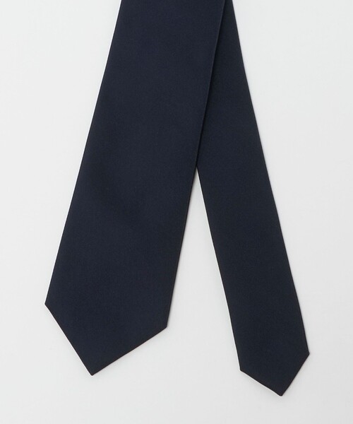 UNITED ARROWS（ユナイテッドアローズ）の「ネイビー ソリッド ネクタイ（ネクタイ・メンズ・ネイビー・FREE）」の2枚目の写真