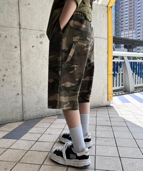Figments（フィグメンツ）の「カモフラージュハーフパンツ（その他パンツ・レディース・グリーン/ブラック・FREE）」の20枚目の写真