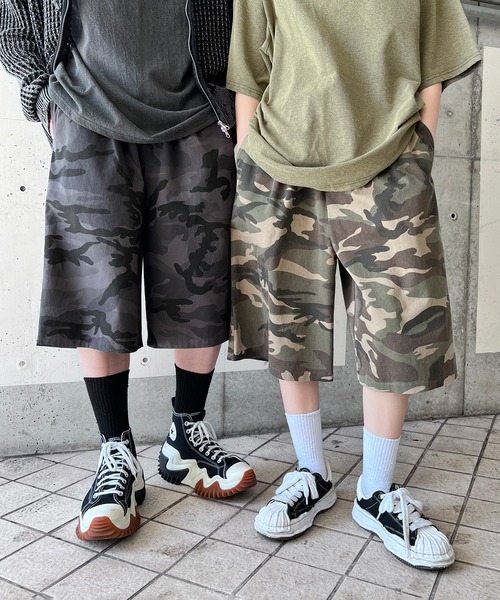 セール】カモフラージュハーフパンツ（その他パンツ）｜Figments