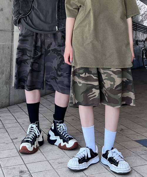 セール】カモフラージュハーフパンツ（その他パンツ）｜Figments