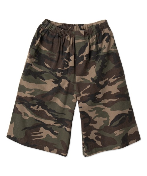 Figments（フィグメンツ）の「カモフラージュハーフパンツ（その他パンツ・レディース・グリーン/ブラック・FREE）」の13枚目の写真