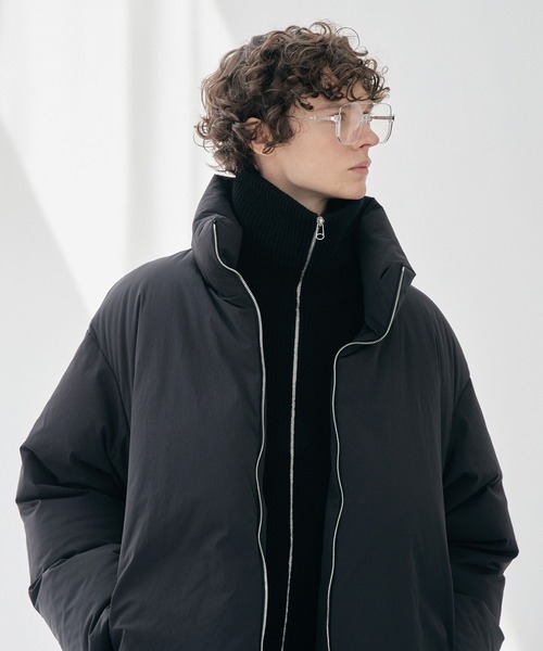 STERNBERG(スタンバーグ)の「パファーダウンジャケット(ブルゾン・メンズ・ブラック/ブラウン・LARGE/MEDIUM)」の9枚目の写真