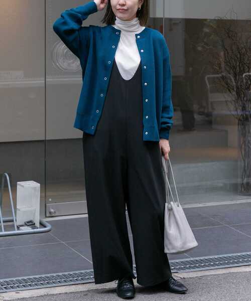 FORK&SPOON（フォークアンドスプーン）の「FORK&SPOON　タートルネックカットソー（Tシャツ/カットソー・レディース・オフホワイト/ブラック・1）」の4枚目の写真