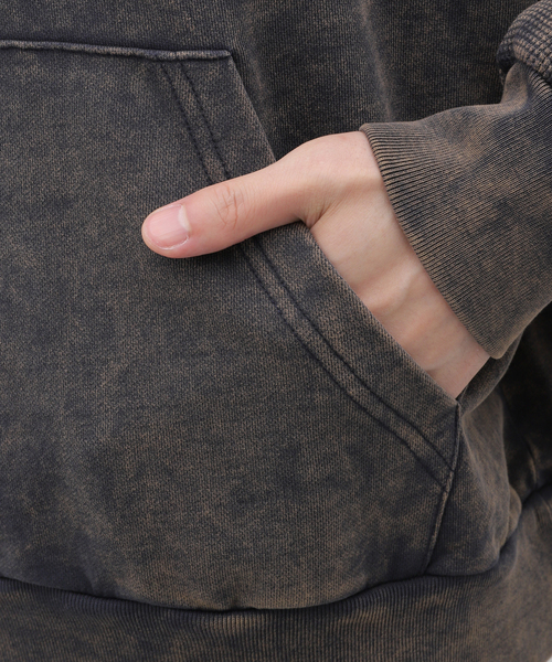 WISM（ウィズム）の「【INTODUSK / イントゥダスク】SWAMP HOODIE（パーカー・メンズ・ブラック・MEDIUM/LARGE）」の10枚目の写真