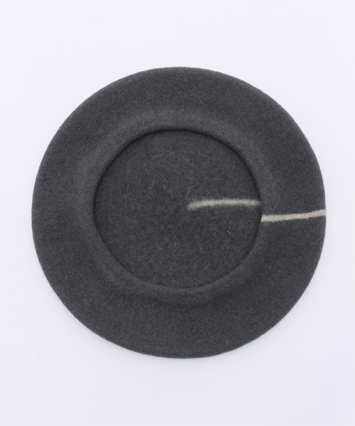 LBC（エルビーシー）の「LeBeretONELINEBERET        （ハンチング/ベレー帽・レディース・グレー・ONE SIZE）」の3枚目の写真