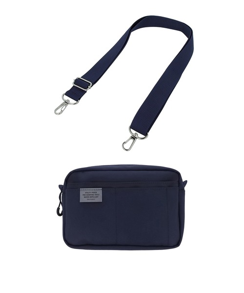 Inner Carrying(インナーキャリング)の「インナーキャリング 撥水(はっすい)S 2点セット(インナーキャリング ショルダーストラップ ライト)(ショルダーバッグ・レディース・ダークブルー/グレー/ブラック/ベージュ/ダークグリーン・FREE)」の5枚目の写真