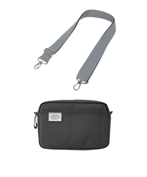 Inner Carrying(インナーキャリング)の「インナーキャリング 撥水(はっすい)S 2点セット(インナーキャリング ショルダーストラップ ライト)(ショルダーバッグ・レディース・ダークブルー/グレー/ブラック/ベージュ/ダークグリーン・FREE)」の3枚目の写真