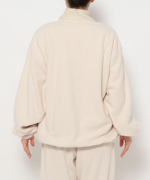 LOWRYS FARM(ローリーズファーム)の「DISCUSハーフジッププルオーバー(Tシャツ/カットソー・レディース・グレー/オフホワイト/ブラック・FREE)」の15枚目の写真