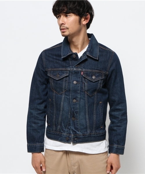 Levi's（リーバイス）の「【Levi's】トラッカージャケット（デニムジャケット・メンズ・ブルー・MEDIUM/SMALL/LARGE）」の2枚目の写真
