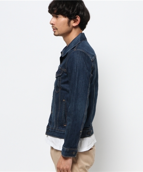 Levi's（リーバイス）の「【Levi's】トラッカージャケット（デニムジャケット・メンズ・ブルー・MEDIUM/SMALL/LARGE）」の9枚目の写真