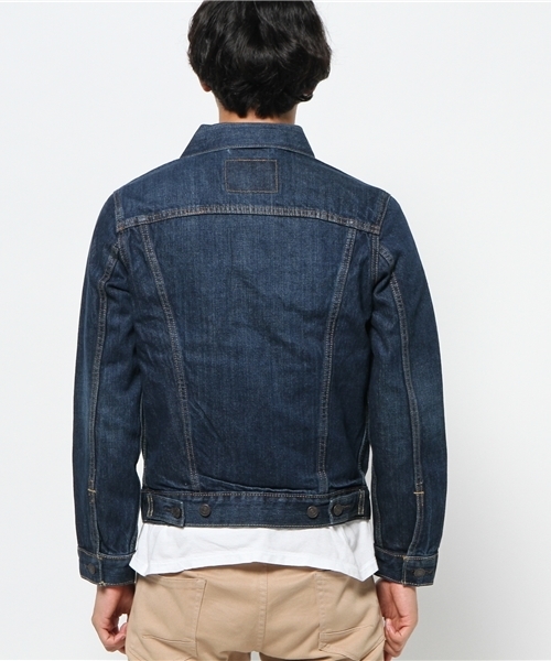 Levi's（リーバイス）の「【Levi's】トラッカージャケット（デニムジャケット・メンズ・ブルー・MEDIUM/SMALL/LARGE）」の10枚目の写真