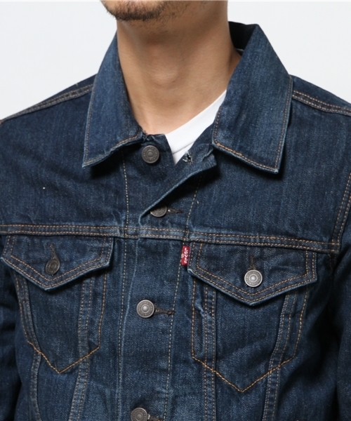 Levi's（リーバイス）の「【Levi's】トラッカージャケット（デニムジャケット・メンズ・ブルー・MEDIUM/SMALL/LARGE）」の12枚目の写真