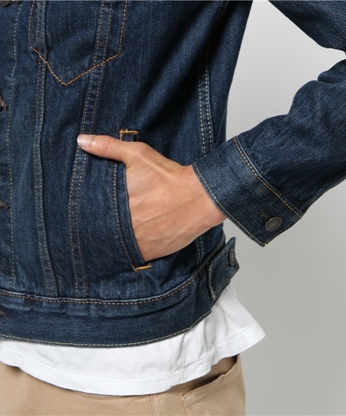 Levi's（リーバイス）の「【Levi's】トラッカージャケット（デニムジャケット・メンズ・ブルー・MEDIUM/SMALL/LARGE）」の13枚目の写真