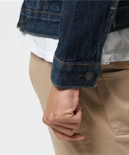 Levi's（リーバイス）の「【Levi's】トラッカージャケット（デニムジャケット・メンズ・ブルー・MEDIUM/SMALL/LARGE）」の14枚目の写真