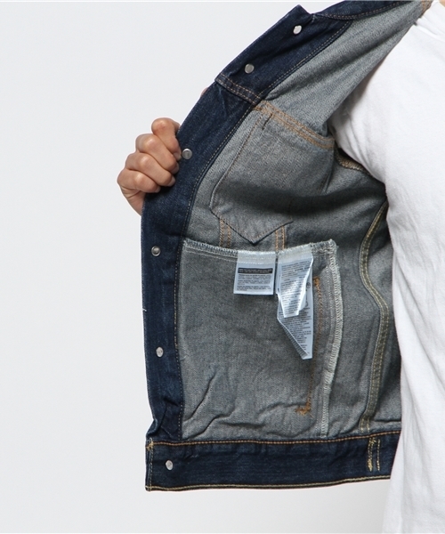 Levi's（リーバイス）の「【Levi's】トラッカージャケット（デニムジャケット・メンズ・ブルー・MEDIUM/SMALL/LARGE）」の7枚目の写真