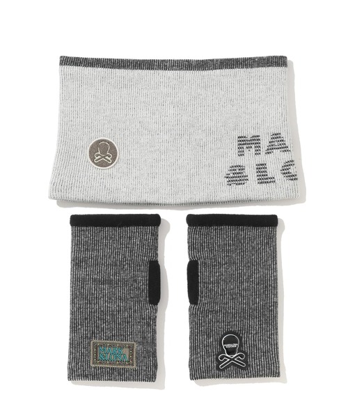 その他 Two-Tone Stripe Neck & Hand Warmer Combo Two-Tone Stripe Neck & Hand Warmer Combo | MEN and WOMEN 【公式通販】