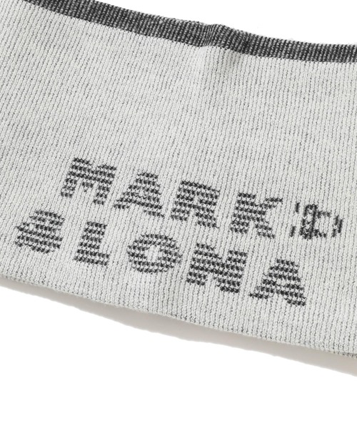 Two-Tone Stripe Neck & Hand Warmer Combo | MEN and WOMEN 【公式通販】