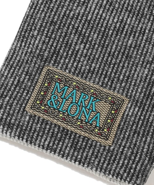 Two-Tone Stripe Neck & Hand Warmer Combo | MEN and WOMEN 【公式通販】