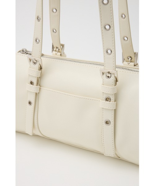 SLY（スライ）の「【WEB限定】F/LEATHER SHOULDER BAG フェイクレザー ショルダー バッグ（ショルダーバッグ・レディース・ブラウン/ブラック/オフホワイト・FREE）」の9枚目の写真