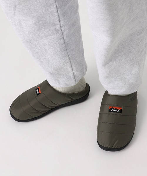 NANGA(ナンガ)の「NANGA×SUBU AURORA TEX WINTER SANDAL NA2443-3E105-A(サンダル・メンズ・ブラウン/ブラック/グレー・3/2/1/0)」の2枚目の写真