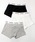 Calvin Klein�i�J���o���E�N���C���j�́u�yCALVIN KLEIN�z �J���o���N���C�� Low Rise Trunk 3pk Calvin Klein Underwear �R�b�g�� �X�g���b�` �{�N�T�[�p���c �z���C�g �O���[ �u���b�N 3���p�b�N�i�{�N�T�[�p���c�j�v�b�}���`