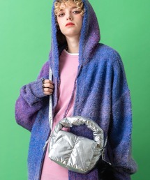 an meets zakka（アンミツザッカ）の「an meets zakka モコモコパフ２WAYショルダーハンドバッグ / レディース メンズ ユニセックス 鞄 カバン モコモコ 中綿（トートバッグ）」