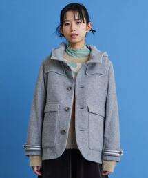 FRAPBOIS | ウールモッサ コート(ダッフルコート)