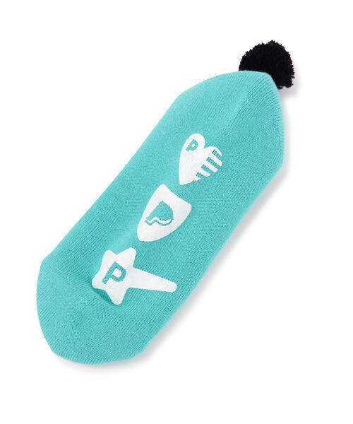 PEARLY GATES（パーリーゲイツ）の「【PEARLY GATES】New Historyロゴ梵天付きアンクルソックス (LADIES)（ソックス/靴下・レディース・ネイビー/オレンジ/ホワイト系その他/グリーン系その他/グリーン系その他2・FREE）」の9枚目の写真