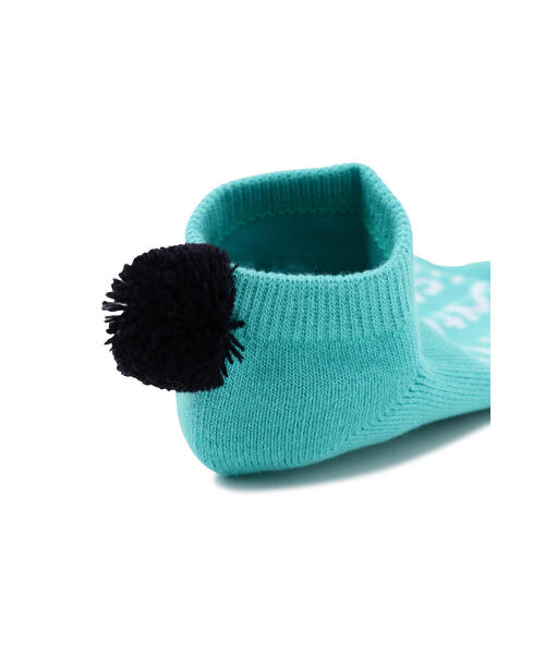 PEARLY GATES（パーリーゲイツ）の「【PEARLY GATES】New Historyロゴ梵天付きアンクルソックス (LADIES)（ソックス/靴下・レディース・ネイビー/オレンジ/ホワイト系その他/グリーン系その他/グリーン系その他2・FREE）」の10枚目の写真