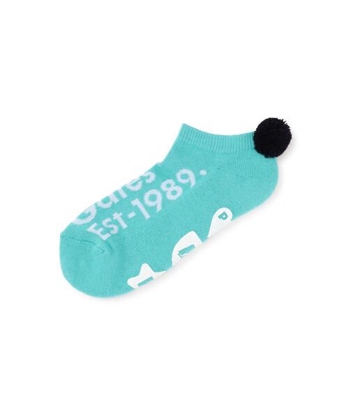 PEARLY GATES（パーリーゲイツ）の「【PEARLY GATES】New Historyロゴ梵天付きアンクルソックス (LADIES)（ソックス/靴下・レディース・ネイビー/オレンジ/ホワイト系その他/グリーン系その他/グリーン系その他2・FREE）」の3枚目の写真