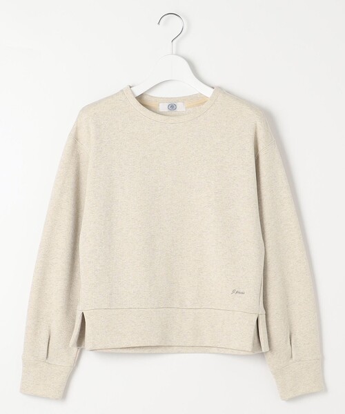 J.PRESS(ジェイプレス)の「【WEB限定カラーあり】ラメ裏毛 カットソー(Tシャツ/カットソー・レディース・アイボリー系/ライトグレー系・T13/T15)」の20枚目の写真