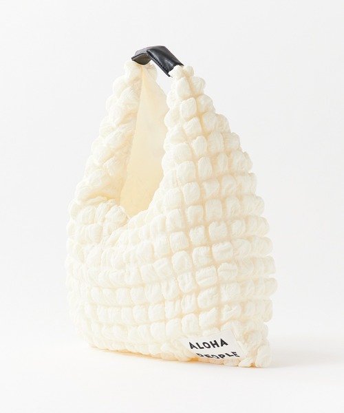 ROOPTOKYO（ループトウキョウ）の「ALOHA PEOPLE/アロハピープル ポップコーンショルダートライアングルトート（ショルダーバッグ・レディース・ロイヤルブルー/ホワイト・FREE）」の12枚目の写真