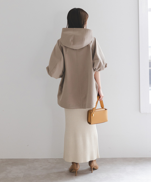 ハイツイストダブルクロスフーディブルゾン（その他アウター）｜NOBLE