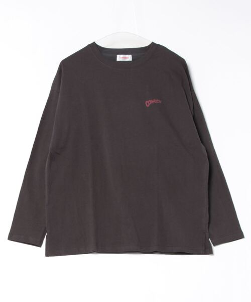 CONVERSE（コンバース）の「【CONVERSE/コンバース】バックプリントロンT（Tシャツ/カットソー・レディース・ブラック/ホワイト/スミクロ/オフホワイト・MEDIUM/LARGE）」の4枚目の写真