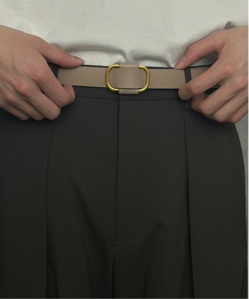 Burner（バーナー）の「【CHI SELECT】本革　ノンホール　ベルト　ラウンドバックル　chi-belt-nh-2 Nn（ベルト・メンズ・ブラウン系/ブラック/ベージュ/ブラック系/ベージュ系/ダークブラウン系/ダークブラウン/ブラウン・FREE）」の8枚目の写真