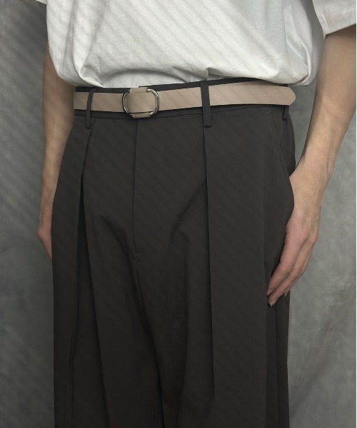 Burner（バーナー）の「【CHI SELECT】本革　ノンホール　ベルト　ラウンドバックル　chi-belt-nh-2 Nn（ベルト・メンズ・ブラウン系/ブラック/ベージュ/ブラック系/ベージュ系/ダークブラウン系/ダークブラウン/ブラウン・FREE）」の7枚目の写真