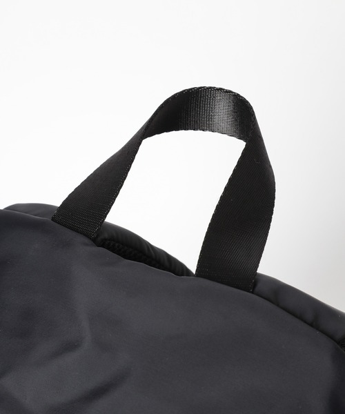 GLOBAL WORK(グローバルワーク)の「撥水ライトバッグパック/282071(バックパック/リュック・メンズ・ブラック/グレー・ONE SIZE)」の9枚目の写真