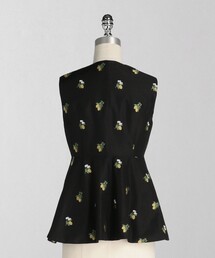 LOEFF（ロエフ）の「＜LOEFF＞レモン ジャガード ベスト（ベスト