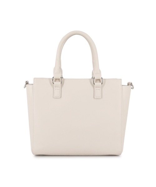 MURUA（ムルーア）の「MURUA(ムルーア) 2WAYハンドバッグ MR-B1335 ギャザーチャーム（ハンドバッグ・レディース・ブラック/ベージュ・FREE）」の11枚目の写真