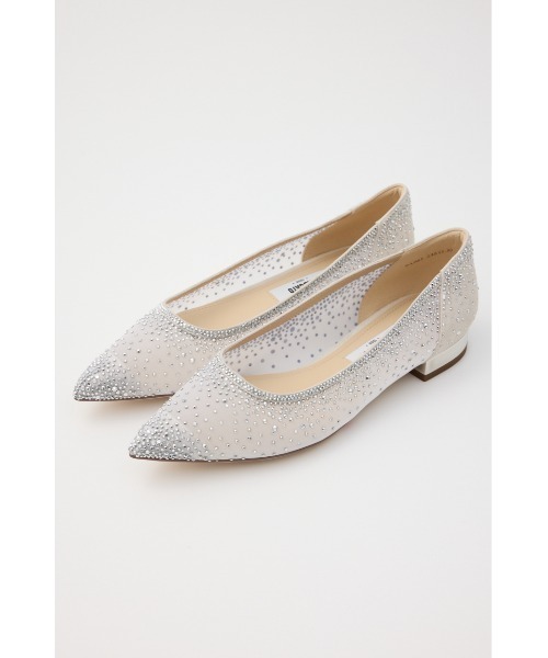 STACCATO(スタッカート)の「キャリーシースルーフラット(バレエシューズ・レディース・ピンク/ホワイト・22.5cm/23.0cm/23.5cm/24.0cm/24.5cm)」の1枚目の写真