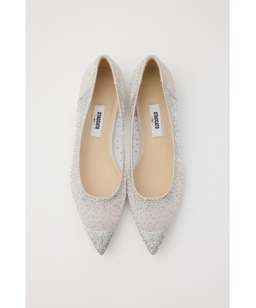 STACCATO(スタッカート)の「キャリーシースルーフラット(バレエシューズ・レディース・ピンク/ホワイト・22.5cm/23.0cm/23.5cm/24.0cm/24.5cm)」の13枚目の写真