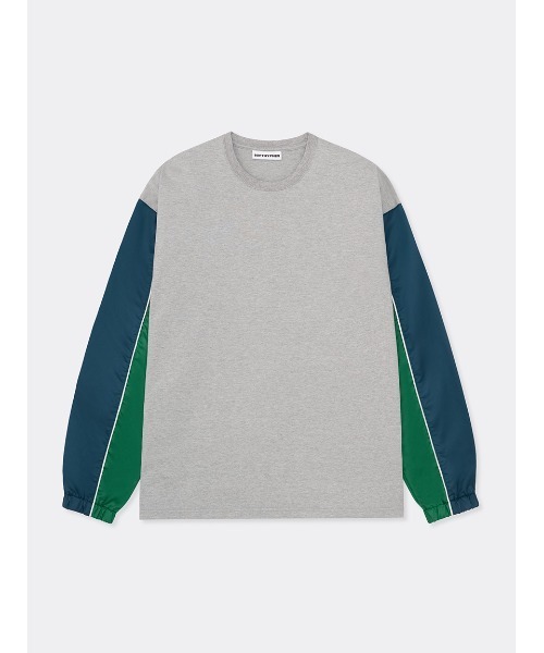 SOFTHYPHEN（ソフトハイフン）の「REFLECT PIPING TRACK L/S TEE（T