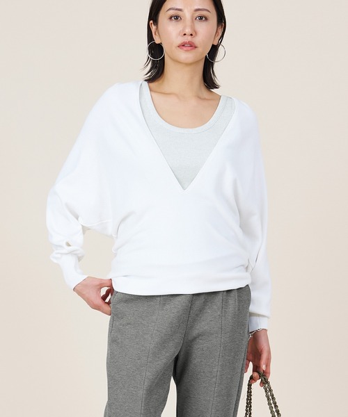 marmors（マルモア）の「【marmors】glitter basic tank top（タンクトップ・レディース・オートミール/ゴールド/シルバー/チャコールグレー・36）」の20枚目の写真