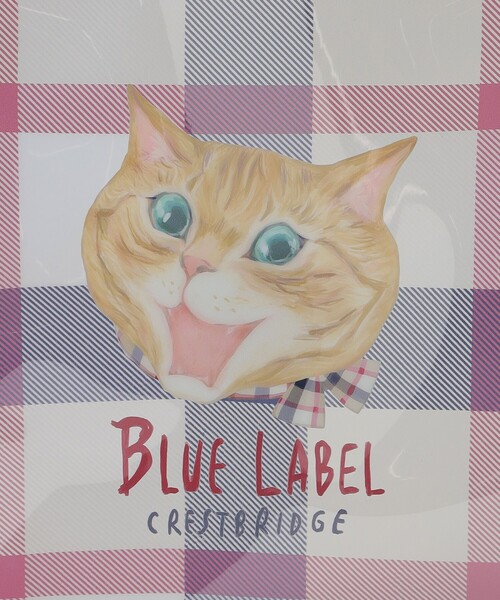 BLUE LABEL CRESTBRIDGE（ブルーレーベルクレストブリッジ）の「クリアPVCキャットプリントトート（トートバッグ・レディース・ベージュ系その他・FREE）」の6枚目の写真